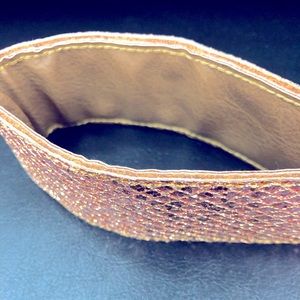 **Bling** Pink colored Key Wristlet.